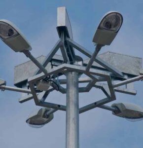 Типы металлических парковых опор