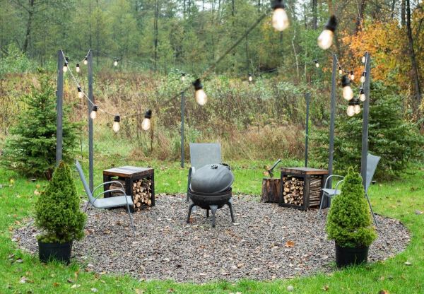 Как сделать площадку под мангал на даче: учитываем красоту и функционал