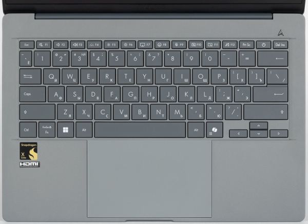 Обзор ноутбука Asus Zenbook A14 UX3407RA на платформе Snapdragon X Elite X1E-78-100