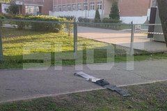 Обломки БПЛА ВСУ упали рядом со школой в Подмосковье