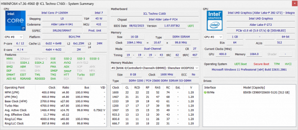 Обзор игрового ноутбука OSiO CyberLine C160i: старшая модель нового российского бренда