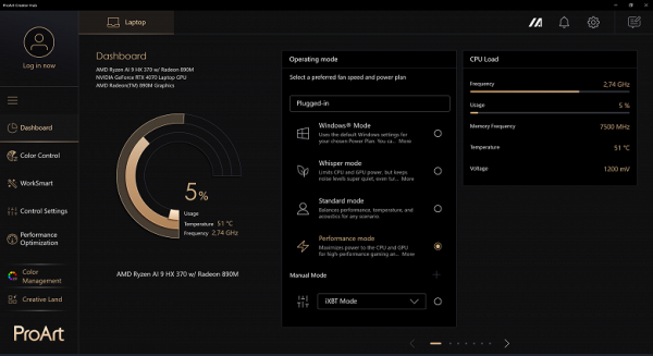 Обзор ноутбука Asus ProArt P16 (H7606WI) с AMD Ryzen AI 9 HX 370 и Nvidia GeForce RTX 4070 Laptop