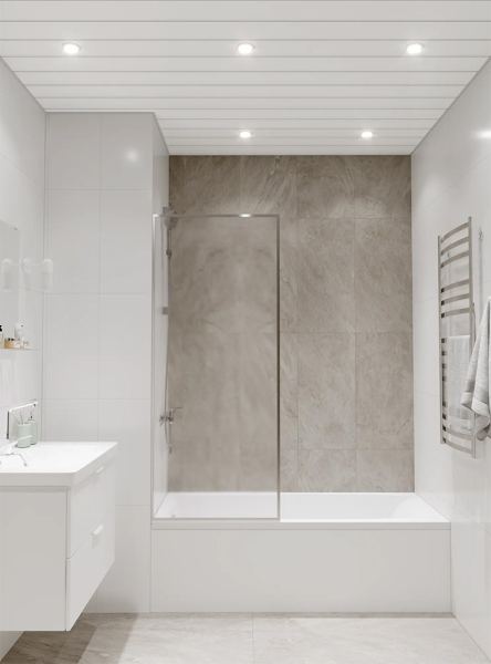 Как сделать реечный потолок — нестандартную альтернативу натяжному