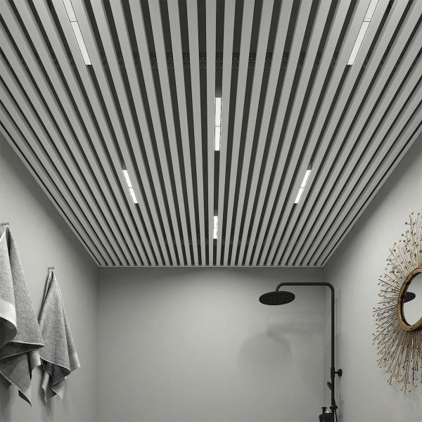 Как сделать реечный потолок — нестандартную альтернативу натяжному