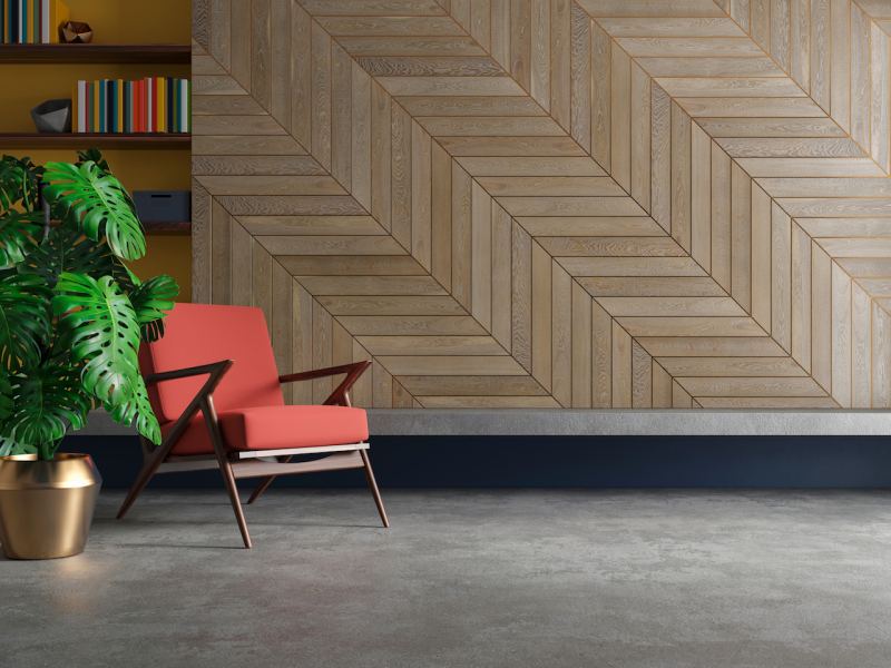 Ламинат на стенах: варианты отделки и особенности монтажа