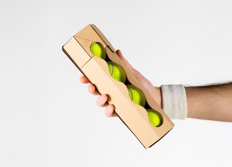 Выпускник ​Central Saint Martins создал устойчивый аналог теннисного мяча