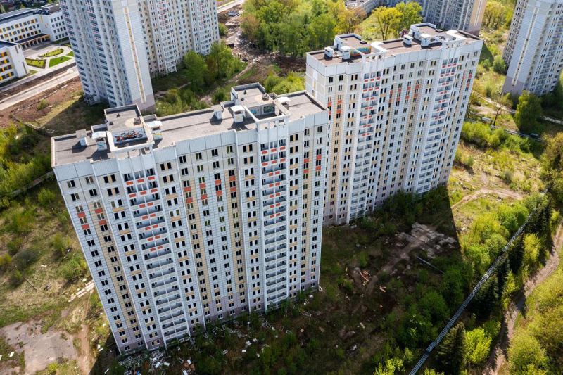 В Подмосковье выставили на торги заброшенный жилой микрорайон