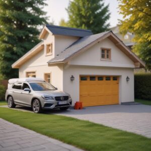 Гараж из пеноблоков: проекты и ориентировочная стоимость от 450000 рублей