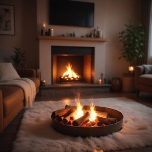 Паровые камины для жилых помещений